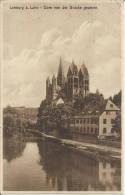 GERMANY 1927 –– LIMBURG A LAHN – DOM VON DER BRUCHE GESEHEN – NOT  SHINING ADDR W 1 ST OF 10 PF POSTM LIMBURG OCT 7, 192 - Limburg