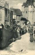 CPA 58 NEVERS CORTÈGE HISTORIQUE DE JEANNE D ARC LES CHEVALIERS  31 OCTOBRE 1909 - Nevers