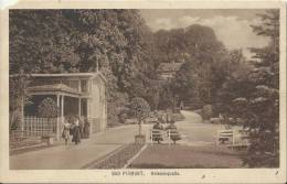 GERMANY  – BAD PYRMONT – HELENENQUELLE-SEPIA  NOT SHINING  - ADDR W 1 ST OF  7 ½ PF POSTM BAD PYRMONT AUG 28 , ????  –RE - Bad Pyrmont