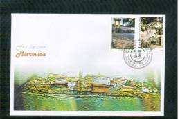 Kosovo 2012 Sadt / Town Mitrovica Michel 211-212 FDC - Kosovo