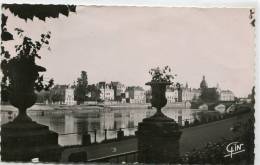 CPSM 53  CHATEAU GONTIER LES QUAIS DE LA MAYENNE VUS DE JARDIN ANGLAIS 1952 - Chateau Gontier