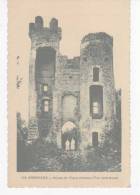 CPA-38-BRESSIEUX-RUINES DU VIEUX CHATEAU-ANIMEE-2 ENFANTS DEVANT LE CHATEAU - Bressieux