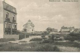KNOCKE S MER  Villas Dans Les Dunes - Knokke