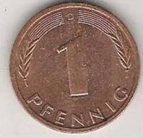 1986  1pfennig - 1 Pfennig