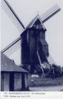 OOSTERZELE (O.Vl.) - Molen/moulin - Blauwe Prentkaart Ons Molenheem Van De Vinkemolen In 1978 (later Omgewaaid) - Oosterzele