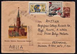 B0216 USSR 1967, Cover To UK - Covers & Documents