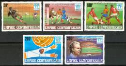 1978 Empire Centroafricana "Argentina 78" World Cup Set MNH** Nu150 - 1978 – Argentine