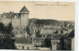 CPA 53 LAVAL VUE SUR LA VILLE ET LE CHATEAU - Laval