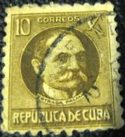 Cuba 1917 Estrada Palma 10c - Used - Used Stamps