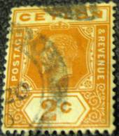 Ceylon 1912 King George V 2c - Used - Ceylan (...-1947)