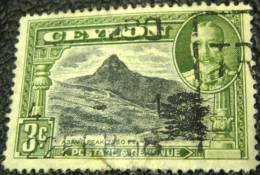 Ceylon 1935 Adam's Peak 3c - Used - Ceylan (...-1947)