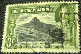 Ceylon 1935 Adam's Peak 3c - Used - Ceylon (...-1947)