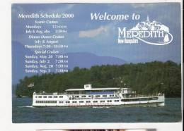 Welcome To Meredith, New Hampshire - The M/S Mount Washington - Ship - White Mountains