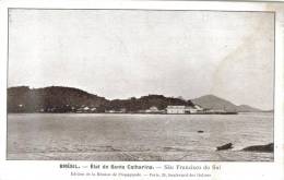 CPSM SAO FRANCISCO DO SUL (Brésil-Etat Santa Catharina) - Vue Générale - Autres