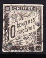 FRANCE COLONIES GENERALES 1884  TAXE N° 6   TB - Strafportzegels