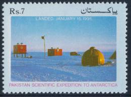 PAKISTAN 1991 Scientific Expedition To Antarctica 1v** - Antarctische Expedities