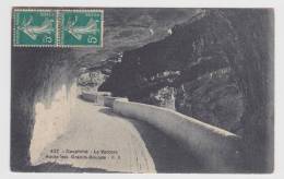 (RECTO / VERSO) ROUTE DES GRANDS GOULETS EN 1911 - N° 437 - LE VERCORS - SUPERBE CARTE - Les Grands Goulets