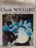 Claude Nougaro - Le Mirobolant - Programme Du Casino De Paris 1997 - Música