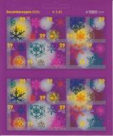 The Netherlands Mi 2440-2449 December Stamps - Christmas - Snow Crystal - Self-Adhesive 2006 * * - Unused Stamps