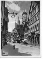 Biberach Riss Hindenburgstraße Fahrrad Geschäft Schilling Sw 10.5.1952 - Biberach