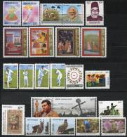 1085. INDIA (1994-1995-1996) - Mint Sets / Series Neuves - Birds, Olympics, Paintings, Cricket, Children, Flora, Fauna - Ungebraucht