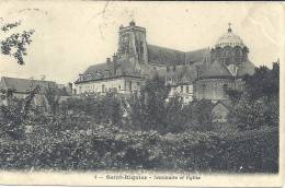 PICARDIE - 80 - SOMME - SAINT RIQUIER - Seminaire Et église - Saint Riquier