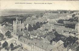 PICARDIE - 80 - SOMME - SAINT RIQUIER - Panorama Pris De L'église - Saint Riquier