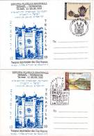 JUDAISME, JUDISM, CLUJ-NAPOCA MEMORIAL TEMPLE, 2 X SPECIAL COVERS, 1993, ROMANIA - Judaika, Judentum