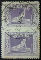 HELLAS 1926: YT 347 / Karamitsos 463 A, Red-violet, Pair O - FREE SHIPPING ABOVE 10 EURO - Usati