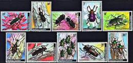 RWANDA Insectes (Yvert 828/37) Serie Complete Neuve Sans Charniere. MNH - Otros & Sin Clasificación