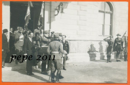 Carte Photo Marcophilie : Vice Présidence Serbe Croate & Slovene : FIDAC : Civils , Militaires - Drapeaux - Historia