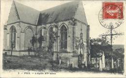 PICARDIE - 80 - SOMME - POIX DE PICARDIE - L'église XVème Siècle - Poix-de-Picardie