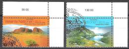 UNO Wien 1998 MiNr.279-280 O Gest Kultur Und Naturerbe Der Menschheit.(  374) - Used Stamps