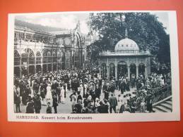 (2/7/56) AK "Marienbad" Konzert Beim Kreuzbrunnen Um 1926 - Böhmen Und Mähren