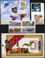 1120. CANADA (1999-2000) - Mint Sets, Booklets, Folders, Sheets / Séries, Feuillets, Carnets (3 SCANS ) -Face 16.70 $CAD - Neufs