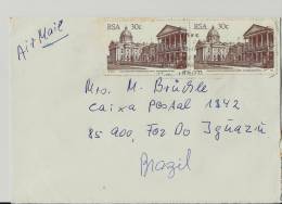 =SUDAFRICA 1962 BRIEFE N ACH BRASIL - Storia Postale