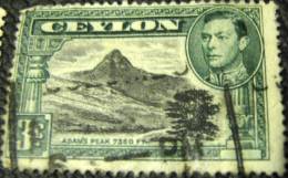 Ceylon 1938 Adam's Peak 3c - Used - Ceylon (...-1947)