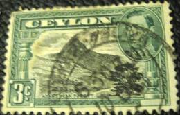 Ceylon 1938 Adam's Peak 3c - Used - Ceylan (...-1947)