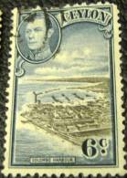 Ceylon 1938 Colombo Harbour 6c - Used - Ceylan (...-1947)