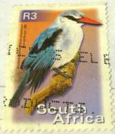 South Africa 2000 Woodland Kingfisher Bird 3r - Used - Used Stamps