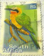 South Africa 2000 Whitefronted Bee-eater Bird 5r - Used - Oblitérés