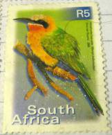 South Africa 2000 Whitefronted Bee-eater Bird 5r - Used - Used Stamps
