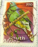 South Africa 2000 African Green Pigeon 10r - Used - Used Stamps