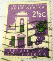 South Africa 1961 Groot Constantia 2.5c - Used - Oblitérés
