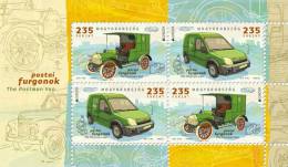 HUNGARY-2013. Europa S/S - Postal Vans And Postal Cars MNH! - Unused Stamps