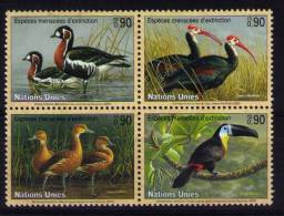 UNITED NATIONS, GENEVA  Birds - Unused Stamps