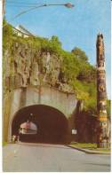 Ketchikan AK Alaska, Chief Skowl Totem Pole Tunnel C1960s Vintage Postcard - Other & Unclassified