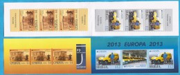 2013 X EUROPA  SERBIA SRBIJA  CAMION MOTO POSTA   BOOKLET  TYP II  3 SETS OFFERTA LIMITATA - Vrachtwagens