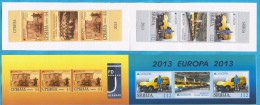 2013 X EUROPA  SERBIA SRBIJA  CAMION MOTO POSTA   BOOKLET  TYP III  2 SETS PLUS APPENDIX  OFFERTA LIMITATA - Trucks