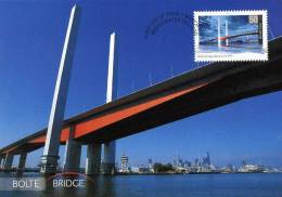 Australia 2004 Landmark Bridges - 50c Bolte Bridge Melbourne Maxi Postcard - Melbourne